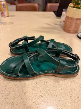 Duckfeet sandals bornholm turquoise-green size 38